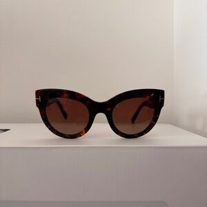 Tom Ford Lucilla Tortoiseshell Sunglasses